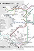 Image result for Cardiff Cwmbran Train Map
