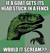 Image result for Meme Raptor Testing Fences