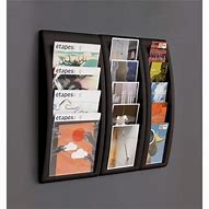 Image result for Wall Mounted Literature Holder