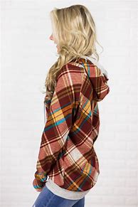 Image result for Plaid Hoodie