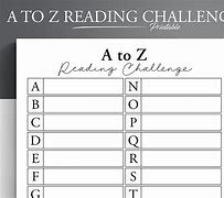 Image result for Book Reading Challenge Printable