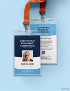Image result for Conference ID Card