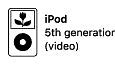 Image result for iPod 5th Gen Menu