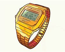 Image result for Classic Casio Watch Face Round