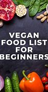 Image result for Vegan Food Items List