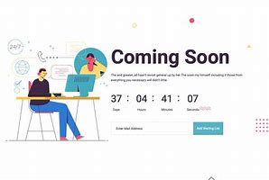 Image result for Coming Soon Site with Form Template