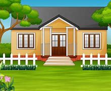 Image result for Outside of a House Cartoon