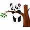 Image result for Panda Cartoon Drawing Bamboo