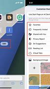 Image result for iPhone Safari Home Customize