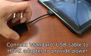 Image result for Tablet to TV HDMI Cable
