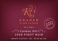 Image result for Kramer Pinot Noir Cardiac Hill
