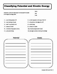 Image result for 6th Grade Science Energy Worksheets
