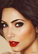 Image result for Kim Kardashian Candy Apple Red Lipstick