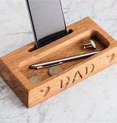 Image result for Custom Wooden Phone Holder for Movies