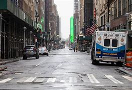Image result for Quarantine New York Empty City