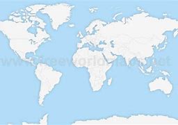 Image result for Physical World Map Printable