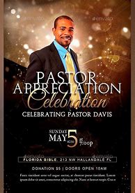Image result for Pastor Appreciation Invitation Template