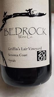 Image result for Bedrock Co Syrah Griffin's Lair