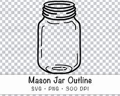 Image result for Mason Jar SVG