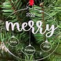 Image result for Personalized Family Ornaments