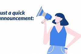 Image result for Announcement Animation