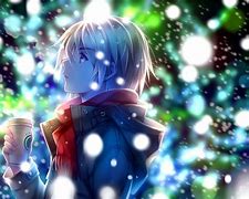 Image result for anime boys winter scarves