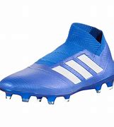 Image result for Adidas Blue and White Soccer Cleats