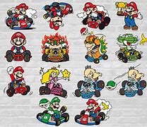 Image result for mario karts character clip art
