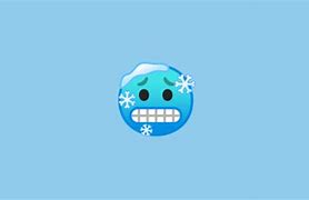 Image result for Freezing Emoji Face