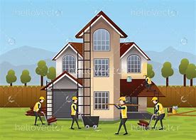 Image result for Home Building Cartoon