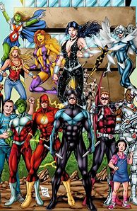 Image result for DC Titans Drawings