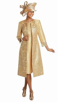 Image result for Gold Church Suits
