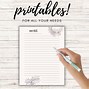 Image result for Adorable Lined Paper Printable