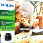 Image result for Philips Air Fryer Black