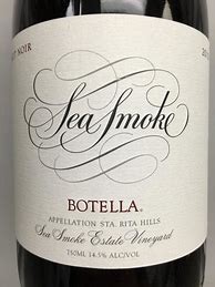Image result for Sea Smoke Pinot Noir Botella