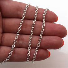 Image result for Oval Cable Chain