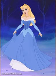 Image result for Disney Princess Aurora Blue Dress