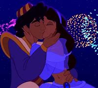 Image result for Jasmine Kisses Aladdin