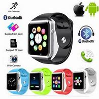 Image result for A1 Smartwatch Silver