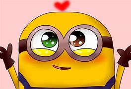 Image result for Funny Cute Kissing Minion