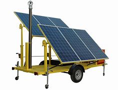 Image result for Solar Generator Trailer