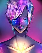 Image result for Cosmic Galaxy Anime Boy