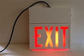 Image result for Sure-Lites Exit Emergency Lighting