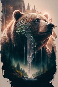 Top 60+ imagen grizzly bear background - Thpthoanghoatham.edu.vn