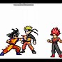 Image result for Naruto vs Goku Sprite Animation