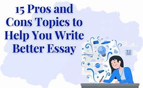 Image result for What Is the Langugage Words of Writing Used in a Pros and Cons Essay