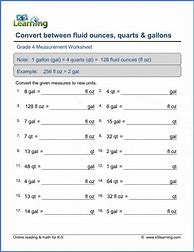Image result for Measurement Worksheets for Grade 4