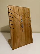 Image result for Wooden Jewelry Displays