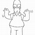 Image result for Cool Homer Simpson Drawings