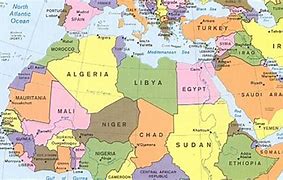 Image result for Middle East Desert Map